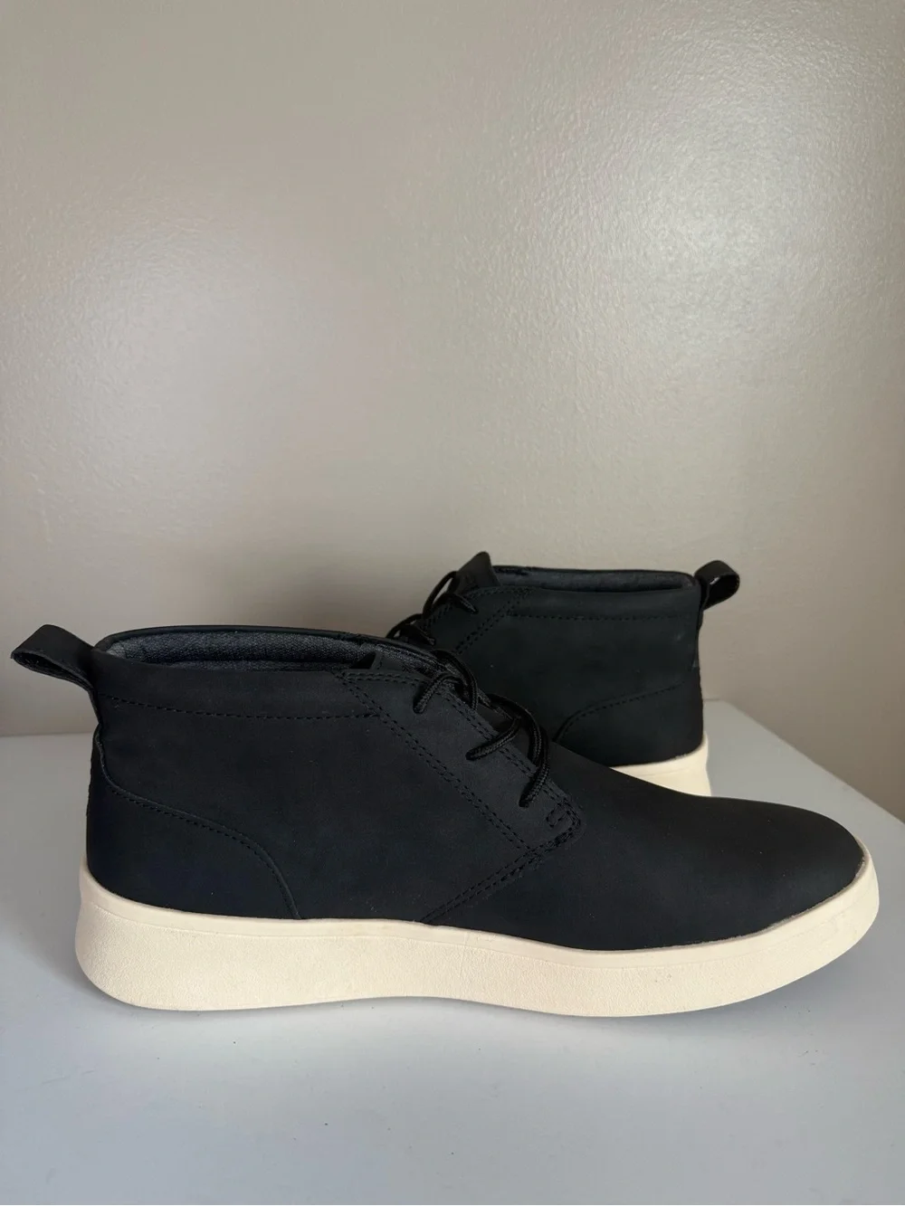 Izod Men's Palmer Casual Chukka Boot‎ 1815298 Black White New in Box Size 11
